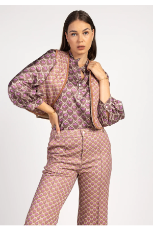 Aaiko Aaiko vesten Gilets 181124 dark oak