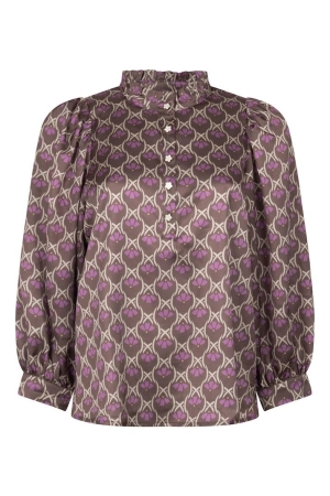 Aaiko Aaiko blouses Blouse 171044 oak