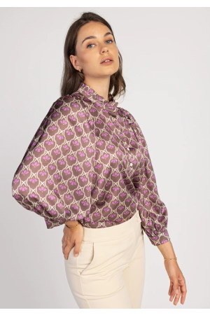Aaiko Aaiko blouses Blouse 171044 oak