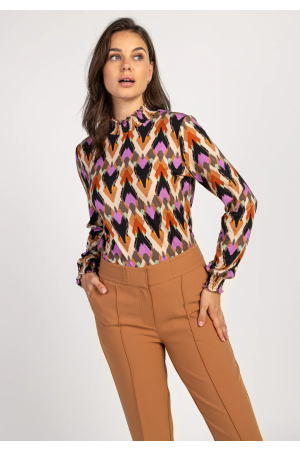 Aaiko Aaiko shirts en tops 171044 oak