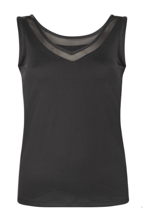 Tramontana Tramontana shirts en tops Tops en Singlets 009000-black