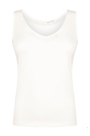 Tramontana Tramontana shirts en tops Tops en Singlets 001100-offwhite