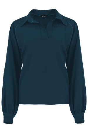 Maicazz Maicazz shirts en tops T-shirt Lange mouw teal - d3 Teal - D3 Maicazz Maicazz shirts en tops T-shirt Lange mouw teal - d3 Teal - D3