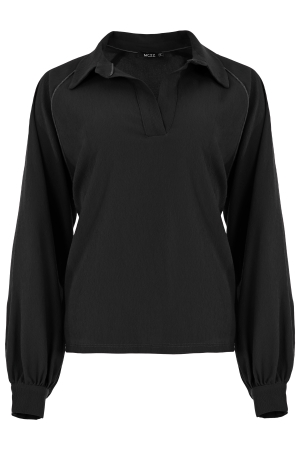 Maicazz Maicazz shirts en tops T-shirt Lange mouw black -d4 Black -D4 Maicazz Maicazz shirts en tops T-shirt Lange mouw black -d4 Black -D4