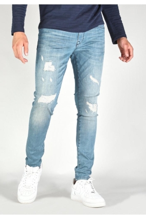 Gabbiano Gabbiano jeans Slim fit 513 greencast destroyed