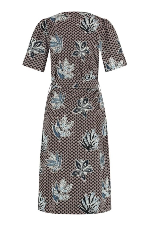 Studio Anneloes Studio Anneloes jurken Jurk 1590 taupe/black