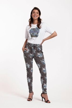 Studio Anneloes Studio Anneloes broeken Broek 1590 taupe/black