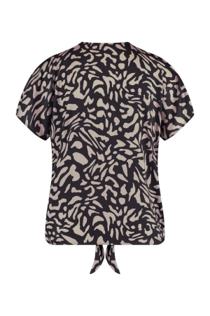 Studio Anneloes Studio Anneloes shirts en tops Tops en Singlets 9015 black/taupe