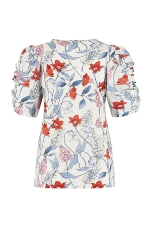 Studio Anneloes Studio Anneloes shirts en tops T-shirt Korte mouw 1133 offwhite/terra