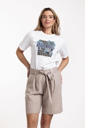 Studio Anneloes Studio Anneloes broeken Korte broeken 1500 taupe