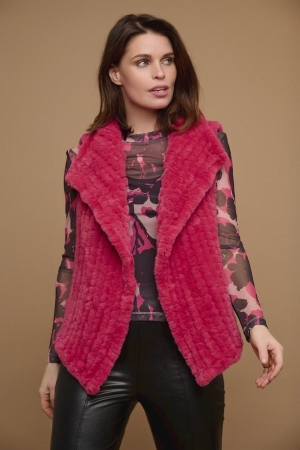 Rino & Pelle Rino & Pelle vesten Gilets 4008 barberry