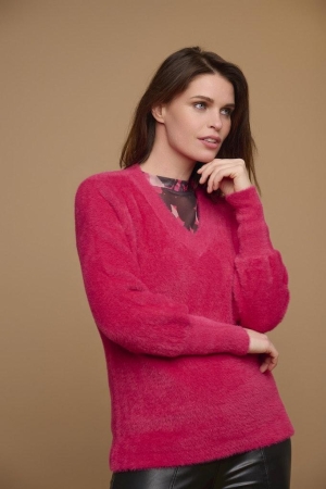 Rino & Pelle Rino & Pelle truien Trui 4008 barberry