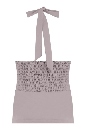 Studio Anneloes Studio Anneloes shirts en tops T-shirt Korte mouw 1500 taupe