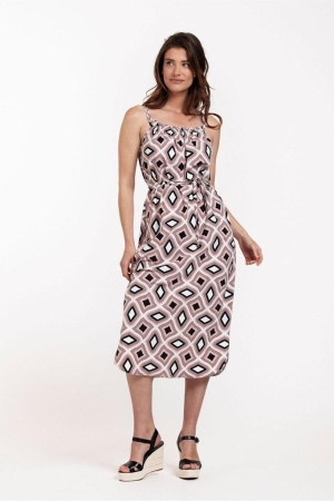 Studio Anneloes Studio Anneloes jurken Jurk 1555 taupe/blush