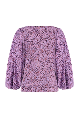 Studio Anneloes Studio Anneloes blouses Blouse 5790 cool lilac/black
