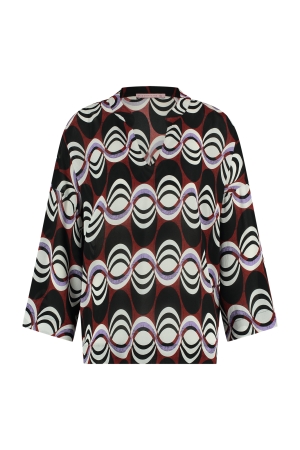 Studio Anneloes Studio Anneloes blouses Blouse 3390 terra/black