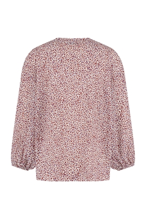 Studio Anneloes Studio Anneloes blouses Blouse 1133 offwhite/terra