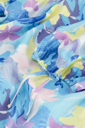 Fabienne Chapot Fabienne Chapot blouses Blouse 1003-3318-pin cream white/pool blu