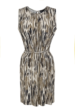 Elvira Casuals Elvira Casuals jurken Zomerjurkjes 941 zebra print