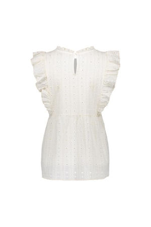 Geisha Geisha shirts en tops T-shirt Korte mouw 10 off-white