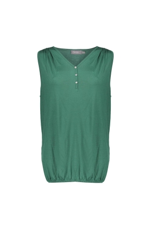 Geisha Geisha shirts en tops Tops en Singlets 525 jade green
