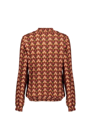 Geisha Geisha shirts en tops T-shirt Lange mouw 250 orange/cinnamon