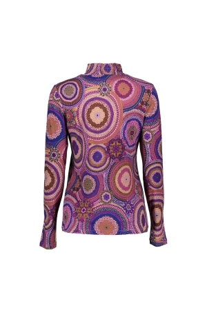 Geisha Geisha shirts en tops T-shirt Lange mouw 445 fuchsia/cobalt