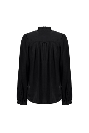 Geisha Geisha shirts en tops T-shirt Lange mouw 999 black