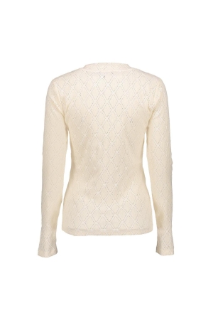 Geisha Geisha shirts en tops T-shirt Lange mouw 10 off-white
