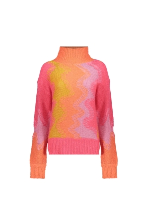 Geisha Geisha truien Trui 445 cyclaam/orange/gold