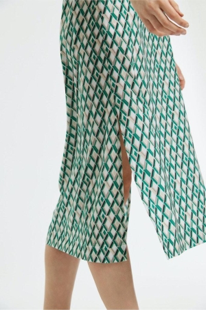 Studio Anneloes Studio Anneloes jurken Jurk 1170 off white/green