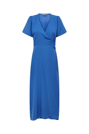 Only Only jurken Zomerjurkjes strong blue