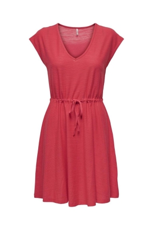 Only Only jurken Zomerjurkjes teaberry