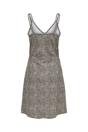 Only Only jurken Zomerjurkjes black leo