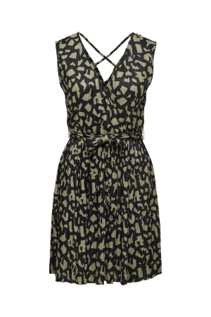 Only Only jurken Zomerjurkjes cornstalk wild graphic jrs