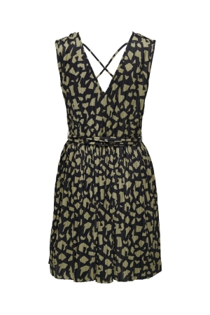 Only Only jurken Zomerjurkjes cornstalk wild graphic jrs