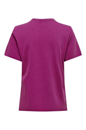 Only Only shirts en tops T-shirt Korte mouw clover leo heart