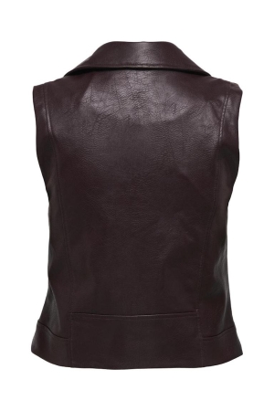 Only Only jassen Leer en leatherlook mole