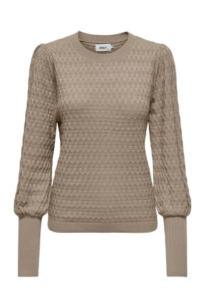 Only Only truien Trui silver mink