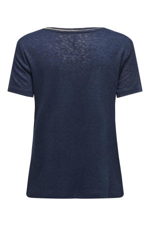 Only Only shirts en tops T-shirt Korte mouw dress blues frosted almond