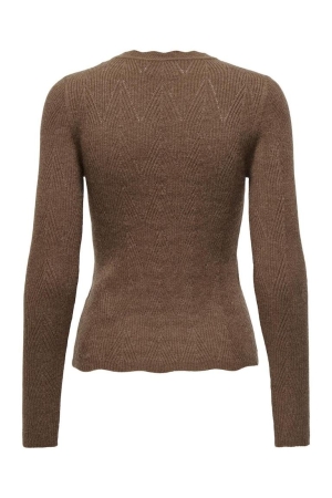 Only Only truien Trui friar brown melange