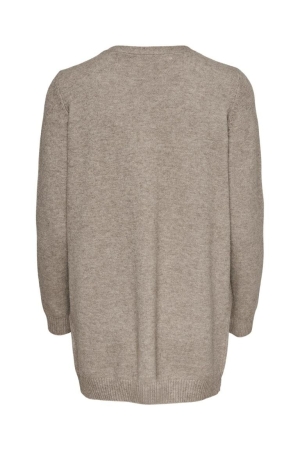 Only Only vesten Vest beige w. melange