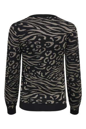 Only Only truien Trui black frosted almond