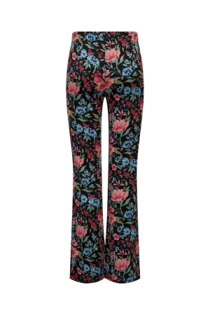 Only Only broeken Broek black tropi flower