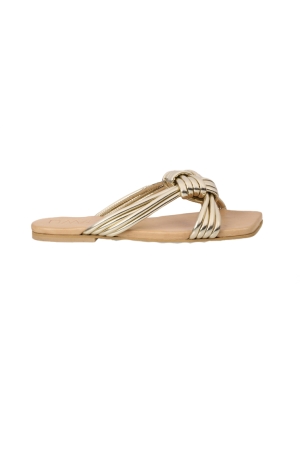 DWRS Label DWRS Label schoenen Slippers 7202 champagne