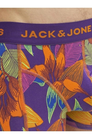 Jack & Jones Jack & Jones ondergoed Boxershorts violet indigo navy blazer - jasmine green