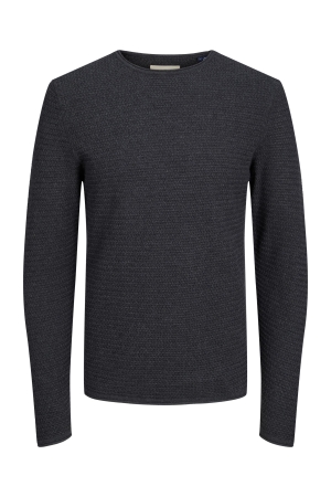 J&J Premium J&J Premium truien Trui dark grey melange