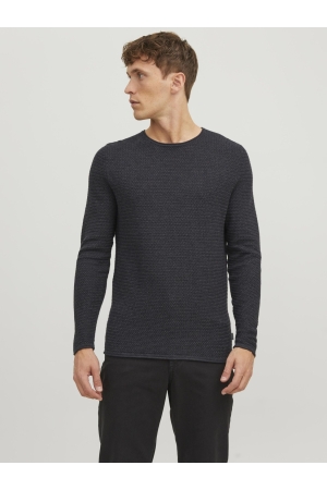 J&J Premium J&J Premium truien Trui dark grey melange