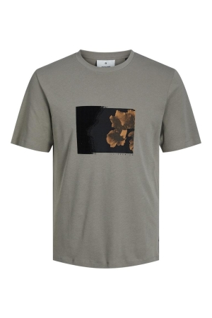 J&J Premium J&J Premium shirts en tops Print T-shirts brindle