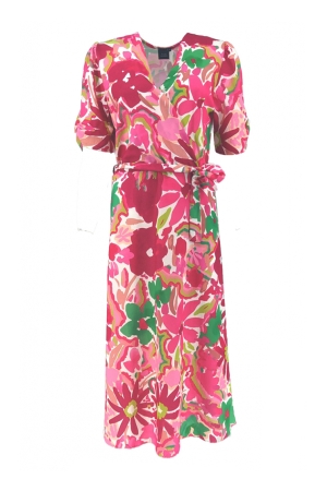 FOS Amsterdam FOS Amsterdam jurken Zomerjurkjes 640 fuchsia